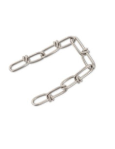 M Chain to twisted link Diameter 2.8 Stainless Steel A4...
