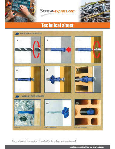 1 x Plug Nylon 6X30 4ALL