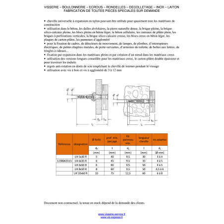 1 x Plug Fischer UX-R 6X35