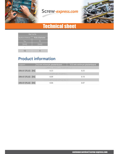 1 x Plug Nylon Self Drilling 14X32 With Screw...
