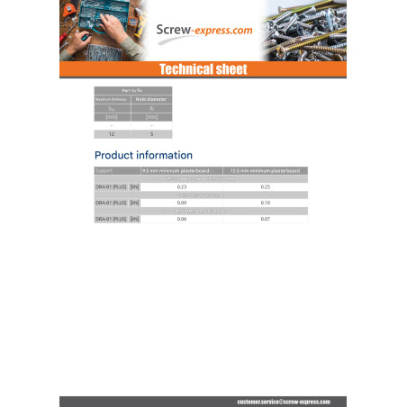 1 x Plug Nylon Self Drilling 14X32 With Screw Zinc Plated