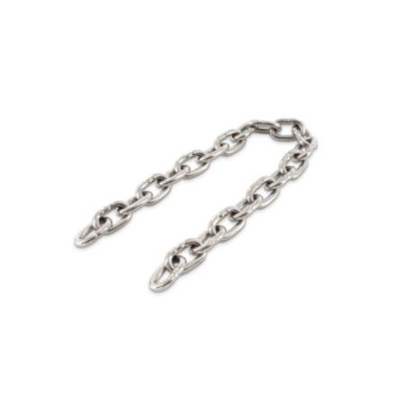 1 x M Short link chain Diameter 6 Stainless Steel A4 (Sold By Meter)
