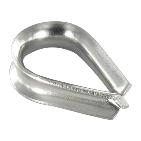 1 x Wire Thimble Stainless Steel A4 Diameter 5