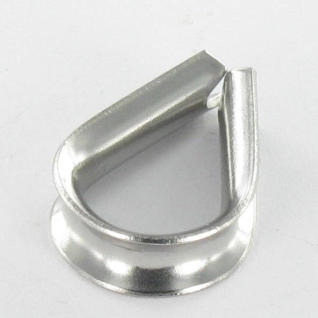 1 x Wire Thimble Stainless Steel A4 Diameter 16