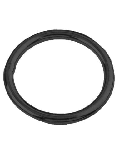 1 x Welded Ring Stainless Steel A4 Black 3X15