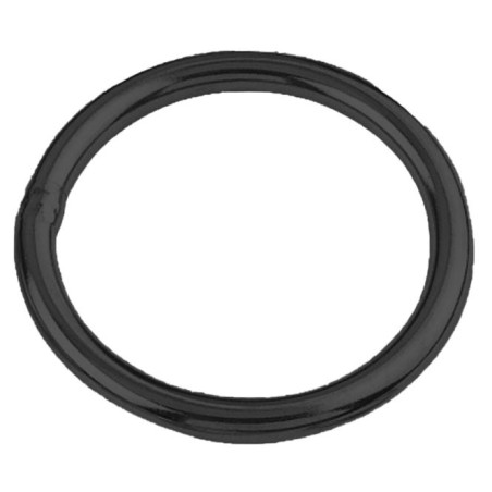 1 x Welded Ring Stainless Steel A4 Black 3X15