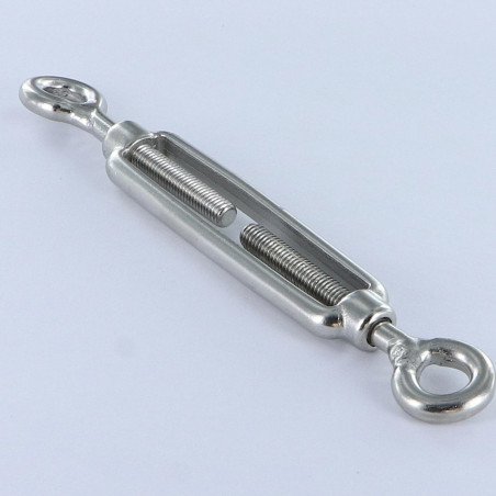 1 x Eye And Eye Turnbuckle M8X120 Eye 14 Stainless Steel A4
