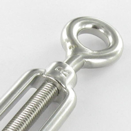 1 x Eye And Eye Turnbuckle M10X150 Eye 16 Stainless Steel A4