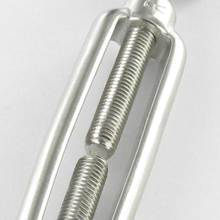 1 x Eye And Eye Turnbuckle M10X150 Eye 16 Stainless Steel A4