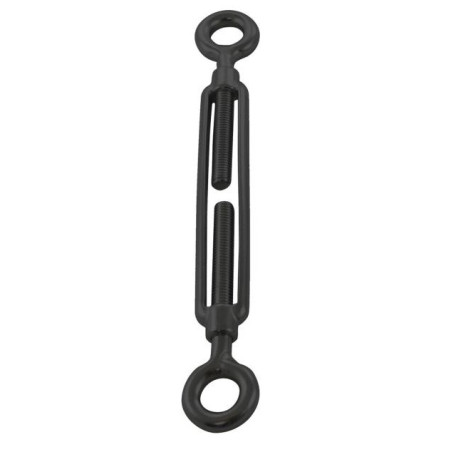 1 x Eye And Eye Turnbuckle M8 Eye 14 Stainless Steel A4 Black