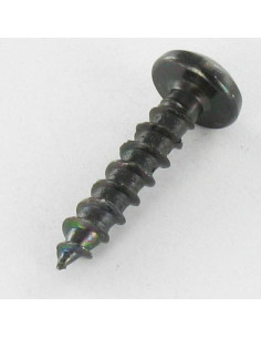 Chipboard Screw Round Head Torx 4X20 T20 Black Zinc Plated 2