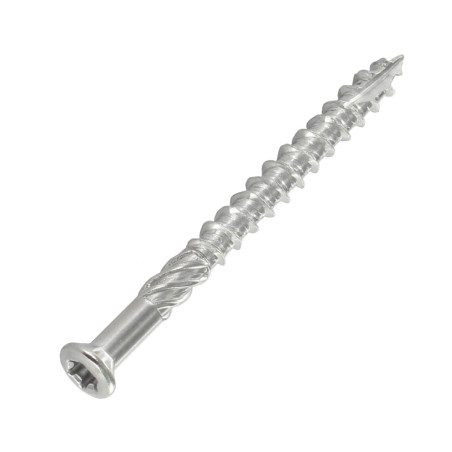 1 x Decking Screw Pan Countersunk Head T20 4.5X70 cut Type 17 Drilling Point Stainless Steel Stainless Steel C1 AISI 410