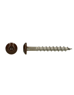 Screw Truss 4.5X35 T20 Stainless Steel A4 Ral8028/Terra...