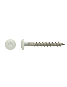 Screw Truss 4.5X35 T20 Stainless Steel A4 Ral9010/Pure White