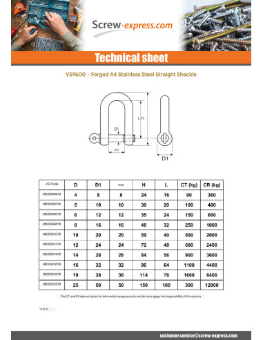 1 x Snackle Right Forged Stainless Steel A4...