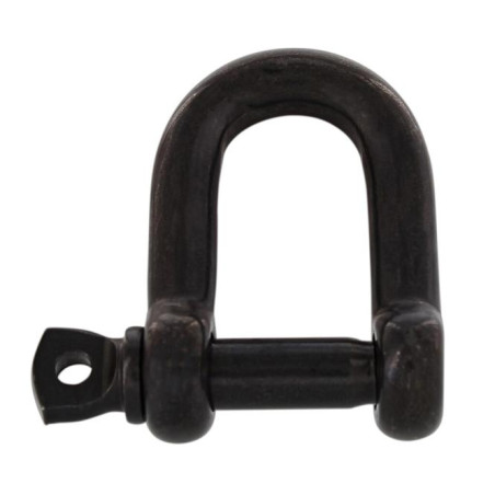 1 x Snackle Right Forged Stainless Steel A4 Black Diameter 8