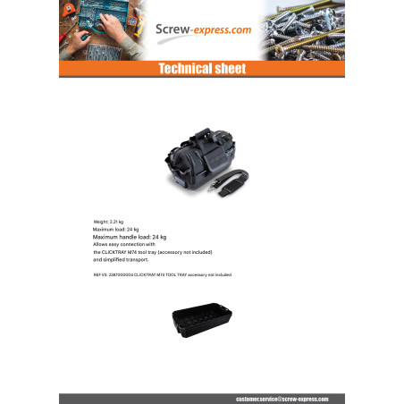 1 x BAG to TOOLS SOFT BAG M