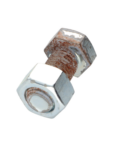 1 x Bolt With Nut Hexagonal Head M16X35 Steel