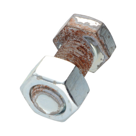 1 x Bolt With Nut Hexagonal Head M16X35 Steel