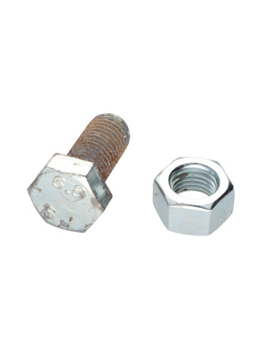 1 x Bolt With Nut Hexagonal Head M16X35 Steel