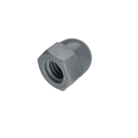 1 x Cap nut Nylon Grey Light M8