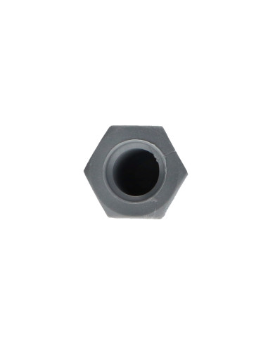 1 x Cap nut Nylon Grey Light M8