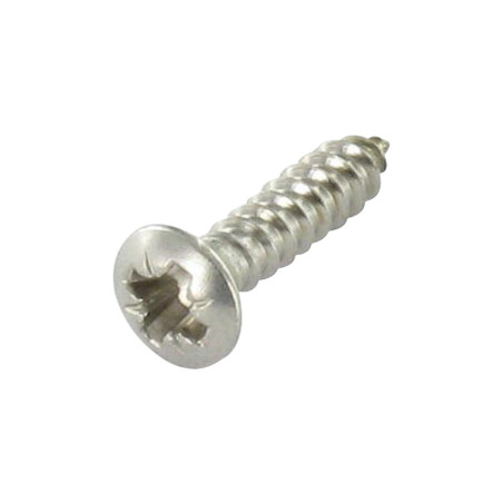 1 x THREAD ROLLING SCREW PAN COUNTERSUNK HEAD POZI 4.8X50 STAINLESS STEEL A4