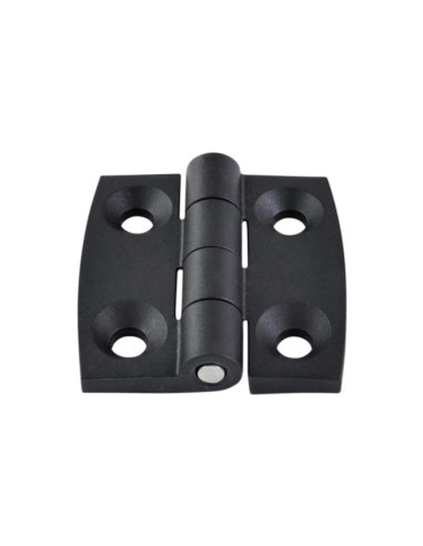 1 x Hinge Square 60X60 black nylon
