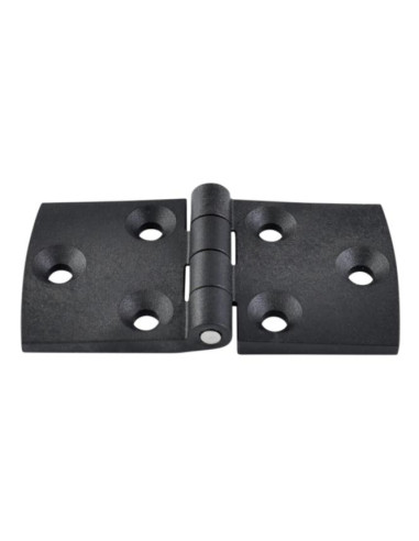 1 x Hinge SYMMETRICAL 120X60 black nylon