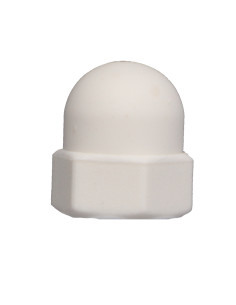 Cap nut natural nylon Polyamid 6.6 M4 2