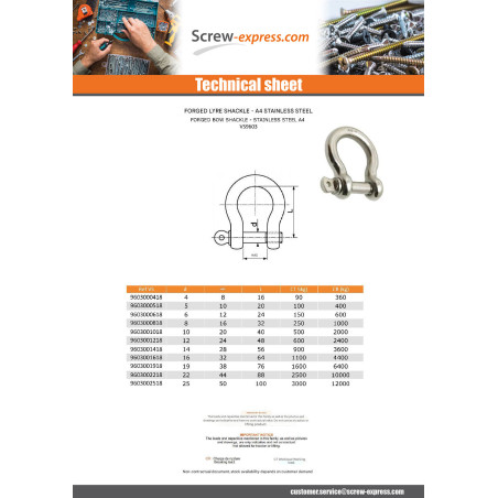 1 x Snackle LYRE Forged Stainless Steel A4 Black Diameter 8