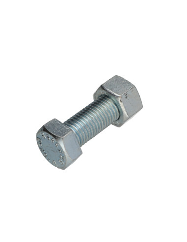 50 x Bolt With Nut Hexagonal Head M16X50 Class...