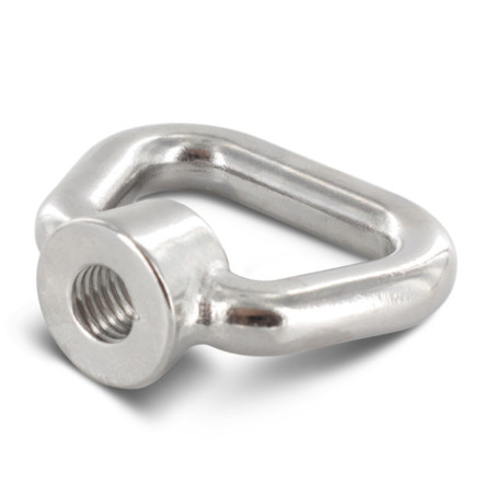 1 x Nut to Ring Linch Pin STRAP M6 Stainless Steel A4