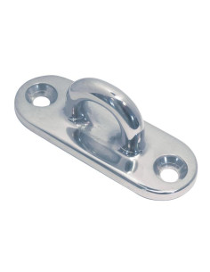 Pontet to mounting plate OVAL 100X36 Stainless Steel A4