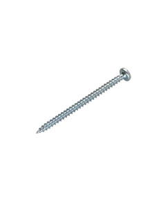 Chipboard Screw Round Head Pozi PZ2 4.5X55 Zinc Plated 2