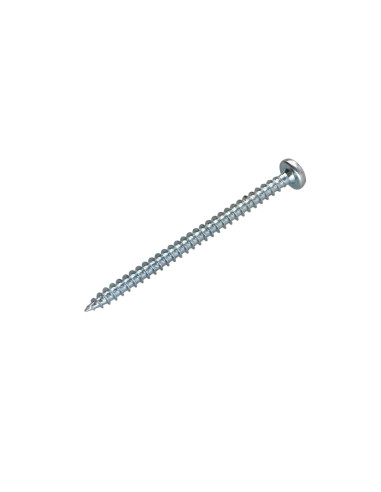 1 x Chipboard Screw Round Head Pozi PZ2 4.5X55...