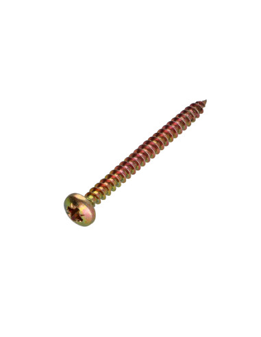 1 x Chipboard Screw Round Head Pozi PZ2 5X60...
