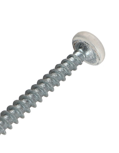 1 x Chipboard Screw Round Head Pozi PZ2 5X50...