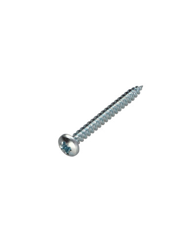 1 x Chipboard Screw Round Head Pozi PZ2 4X40...