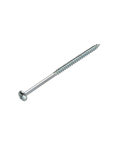 1 x Chipboard Screw Round Head Pozi PZ2 4X80...