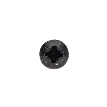 1 x Savis Chipsboard Screw Round Head Pozi 2 4.5X30 Black Zinc Plated