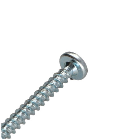 1 x Chipboard Screw Round Head Pozi N°1 3x30 Zinc Plated micro screw