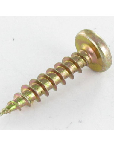 1 x Chipboard Screw Round Head Pozi PZ2 4X40...