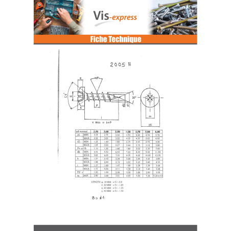 1 x Savis Chipsboard Screw Round Head Pozi 2 4X10 Zinc Plated