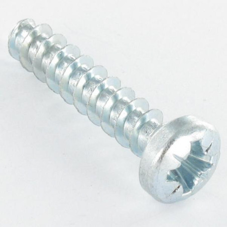 1 x Screw Plastic Pan Head Pozi 6X29 Thread 40 RUSPER GRAY