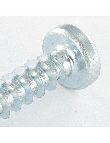 1 x Screw Plastic Pan Head Pozi 6X29 Thread 40...