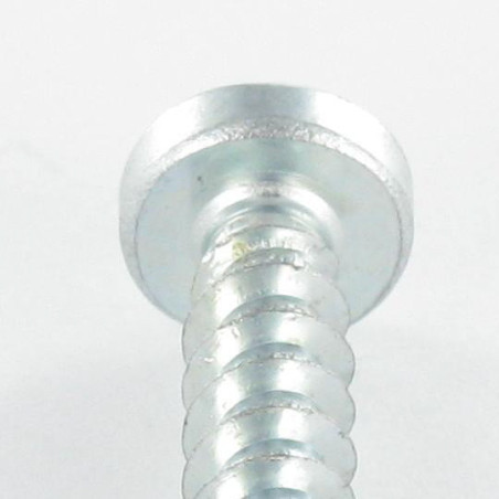 1 x Screw Plastic Pan Head Pozi 6X29 Thread 40 degree Zinc Plated