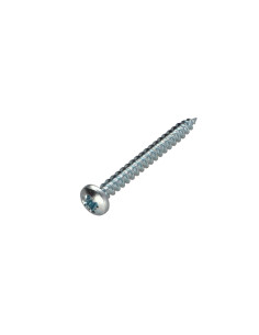 Chipboard Screw Round Head Pozi PZ3 6X35 Zinc Plated