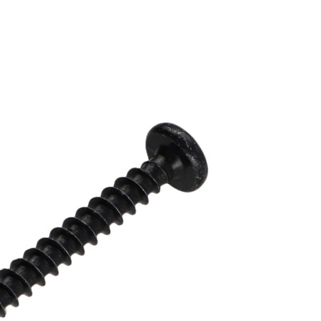 1 x Savis Chipsboard Screw Round Head Pozi 2 5X50 Black Zinc Plated