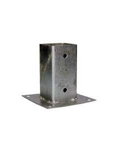 Pfostensockel With Lug 91X150 Hot Dip Galvanized